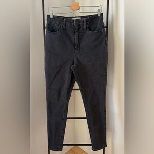 Madewell Curvy High-Rise Skinny Jeans, size 30